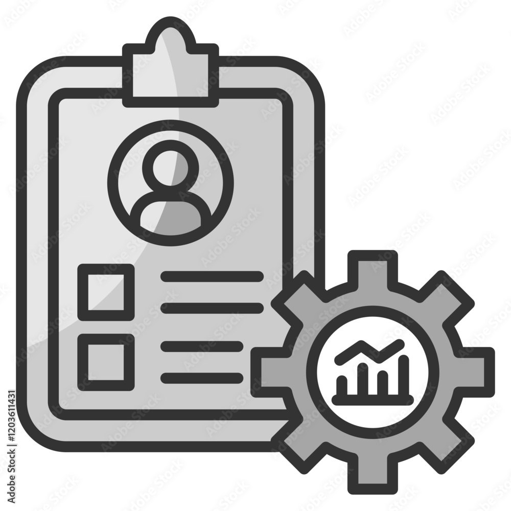 Employee Development Plan Icon Element For Design Employee Development Plan Icon Element For Design