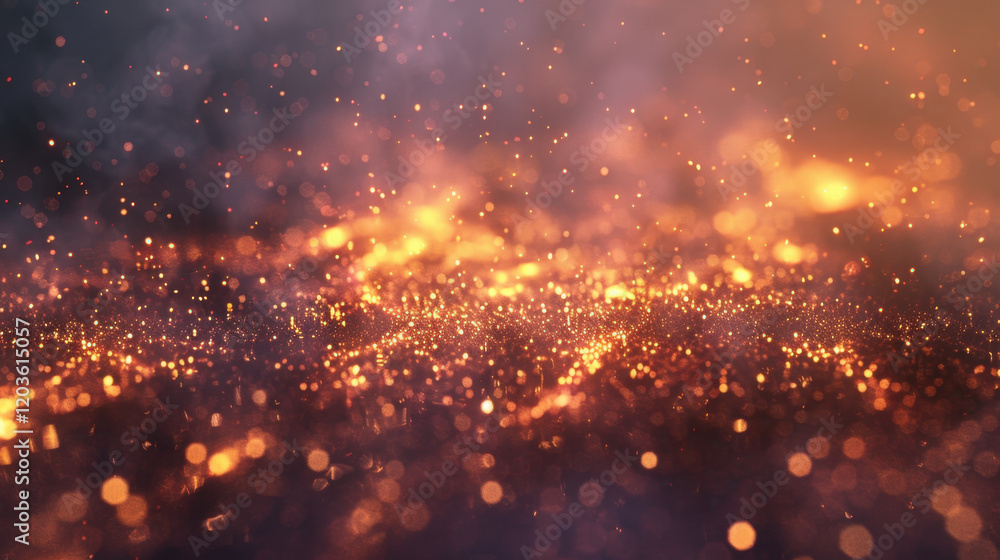 mesmerizing display of glowing particles and sparks, creating magical atmosphere with warm hues and dreamy quality mesmerizing display of glowing particles and sparks, creating magical atmosphere with warm hues and dreamy quality