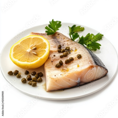 Sicilian Swordfish with Capers  photo