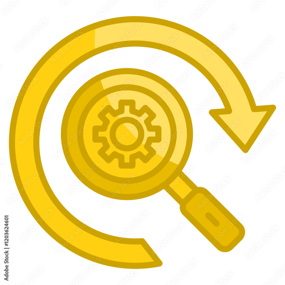 Process Audit Icon Element For Design Process Audit Icon Element For Design