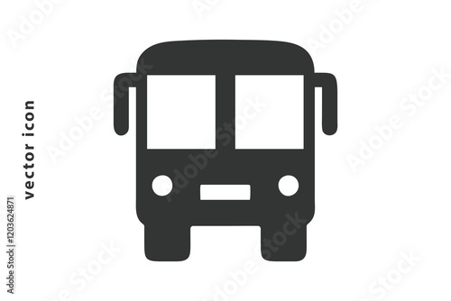 Bus Silhouette vector illustration art design Car logo icon. Automobile transport icon. Bus icon, Bus side icon vector. black and colorfully bus