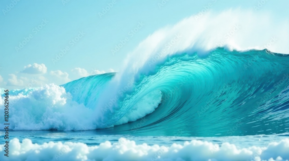 Ocean's Majestic Turquoise Barrel Wave A Breathtaking Display of Nature's Power and Beauty Ocean's Majestic Turquoise Barrel Wave A Breathtaking Display of Nature's Power and Beauty