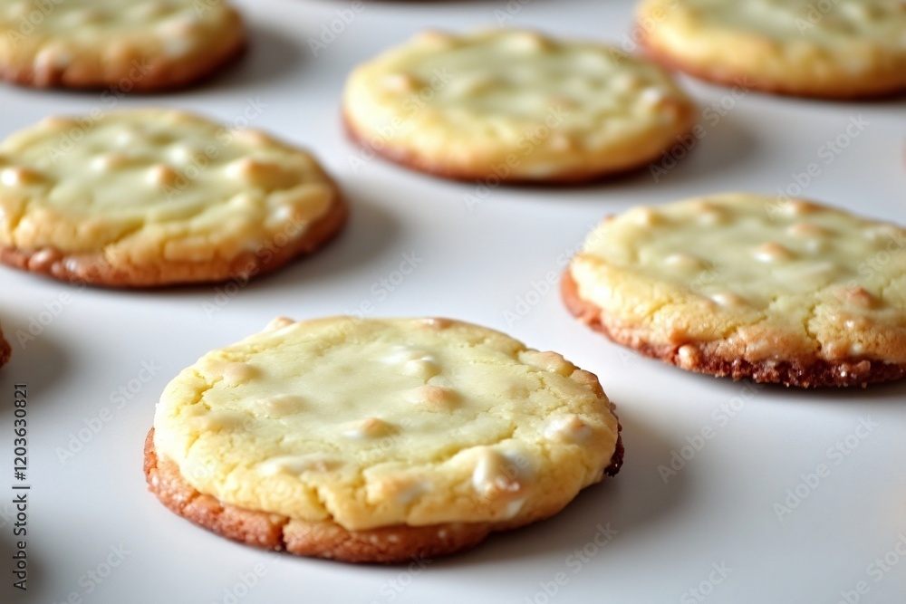 Delicious Homemade White Chocolate Chip Cookies Delicious Homemade White Chocolate Chip Cookies
