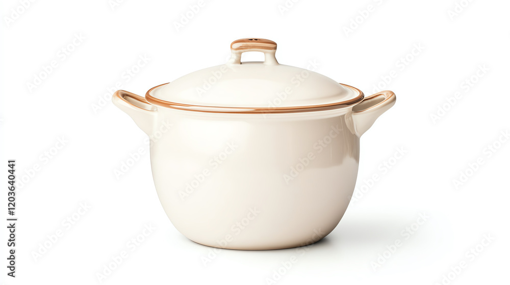 Elegant ceramic pot with a sleek design, perfect for serving soups and stews in a cozy kitchen setting. Elegant ceramic pot with a sleek design, perfect for serving soups and stews in a cozy kitchen setting.