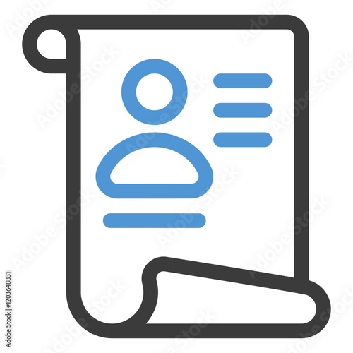 curriculum vitae icon