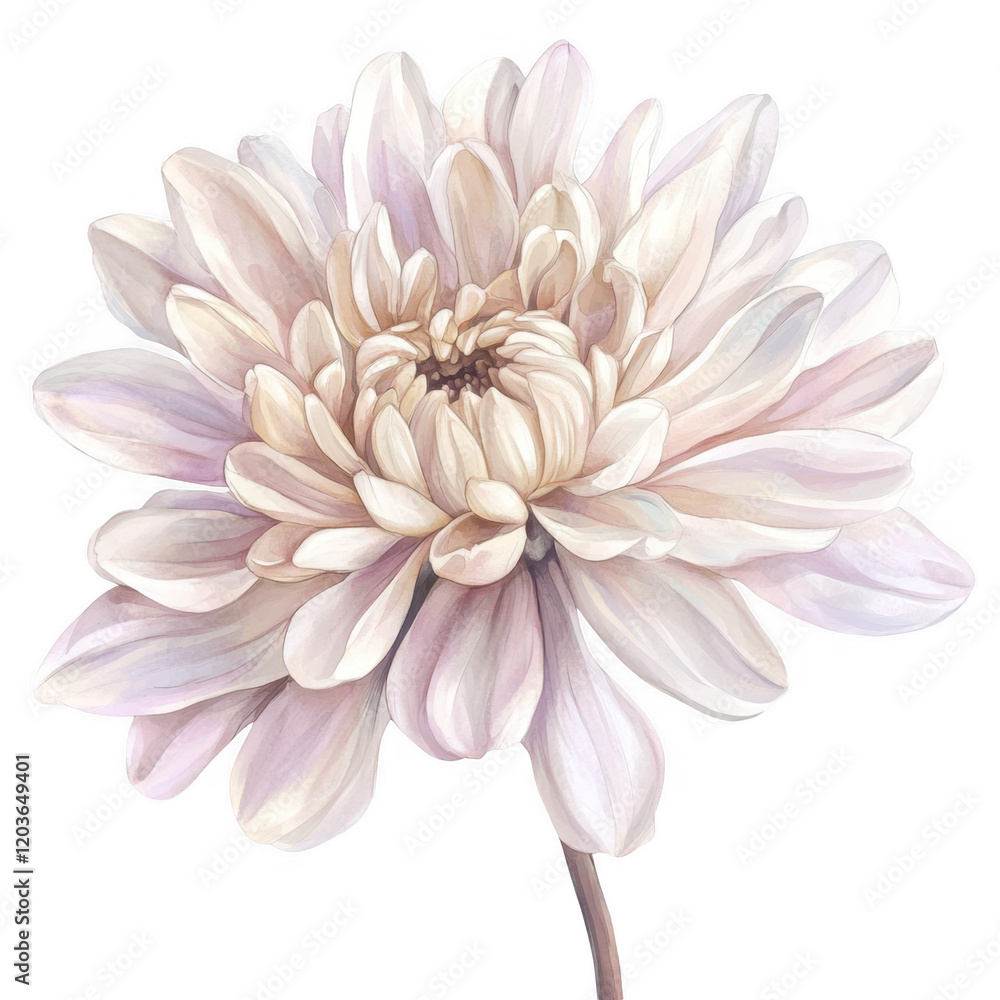 Obraz premium Elegant Flower Clipart Vector Illustration