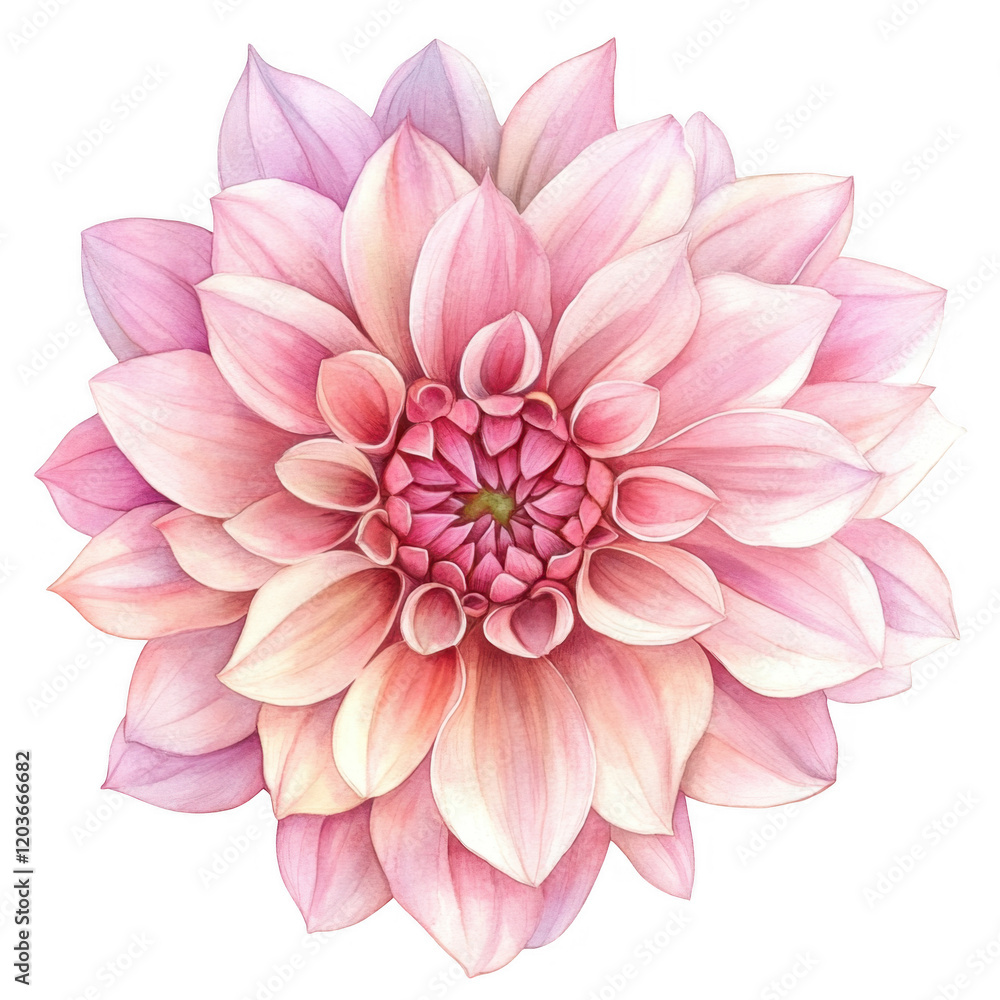 Fototapeta premium Elegant Flower Clipart Vector Illustration