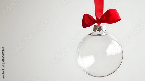Transparent crystal christmass ball
