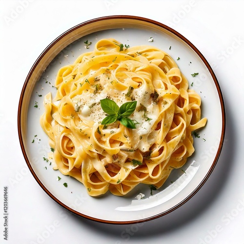 A Plate of Fettucine Alfred...