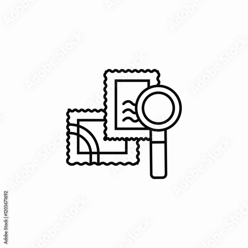 Photo search image find icon vector sign