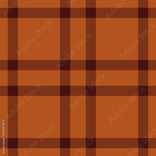 Stylish brown and dark brown plaid pattern. Perfect for fallthemed designs, textiles, website backgrounds, or packaging.  Clean, simple, and versatile.