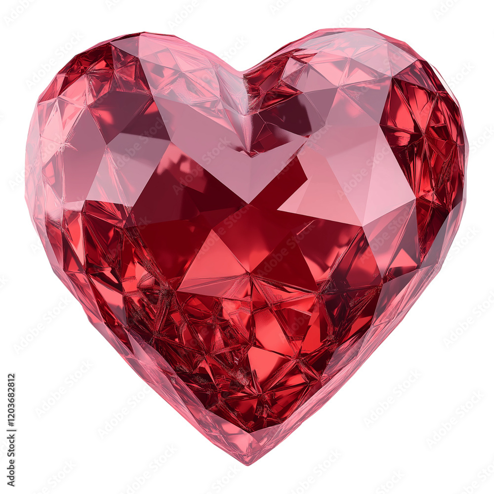 High resolution glossy red heart, isolated with a clean white background, ideal for romantic or wedding themes. High resolution glossy red heart, isolated with a clean white background, ideal for romantic or wedding themes.