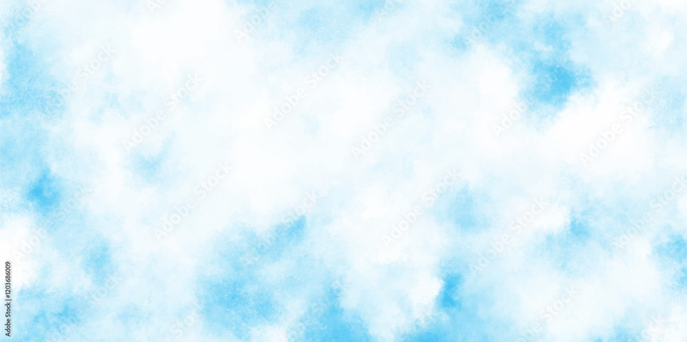 Cloudy and grunge brush painted blue sky Water color background, painted mottled blue paper texture vintage marble effect blue background, Grunge aquarelle painted blue sky texture. Cloudy and grunge brush painted blue sky Water color background, painted mottled blue paper texture vintage marble effect blue background, Grunge aquarelle painted blue sky texture.