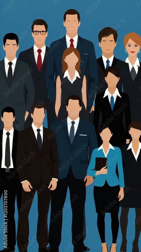 group of business people group of business people