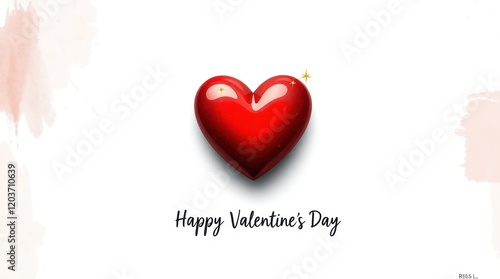 Heart with Wings Romantic Valentine Design