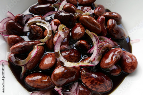 Käferbohnen mit Kernöl