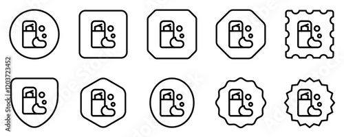 Editable shaving cream vector icon. Barbershop, lifestyle, grooming. Part of a big icon set family. Perfect for web and app interfaces, presentations, infographics, etc