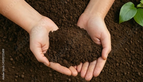 Future Agriculture Concept – Soil Quality Control Using Modern Technologies Before Planting. 7