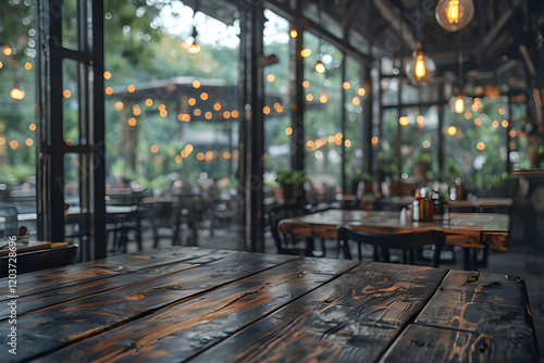 Abstract and defocused background of a coffee shop interior Concept Coffee Shop Interior Abstract Background Defocused Interior Design Cafe Ambiance
