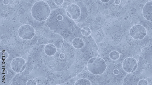 the texture of the lunar surface