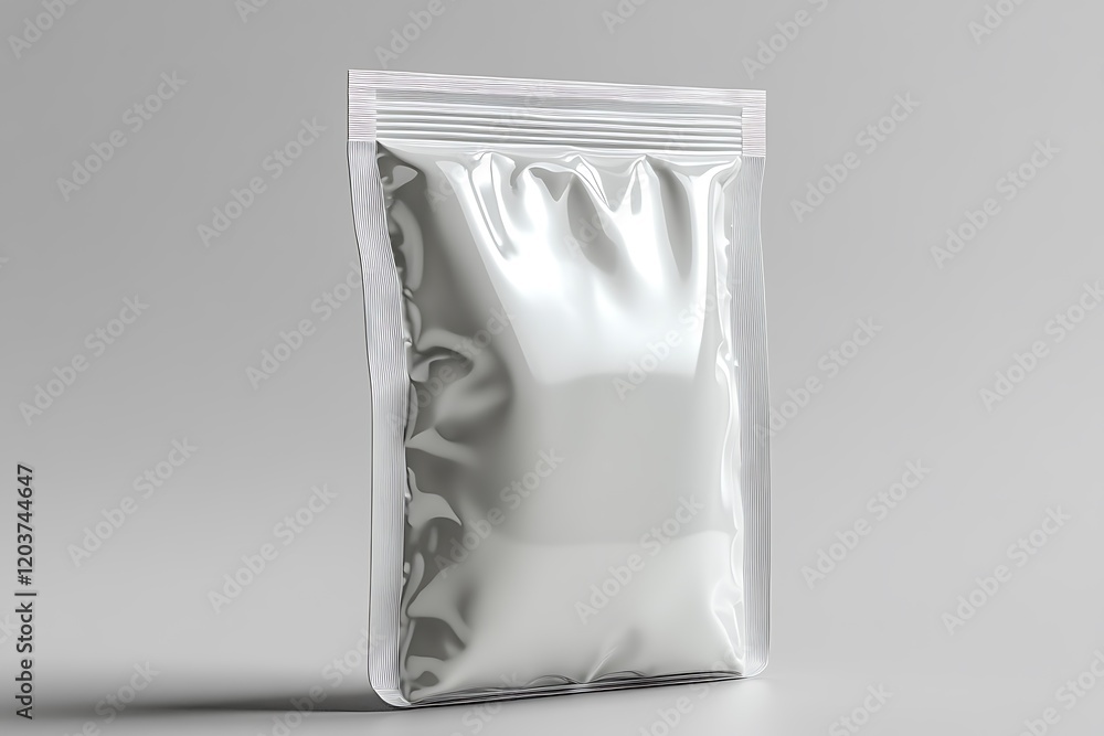 Aluminum foil bag for any company's design mockup.
Aluminum foil bag for any company's design mockup.