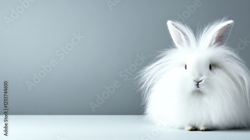 Rabbit farming for meat or fiber Angora rabbits, catering to niche markets with sustainable practices photo