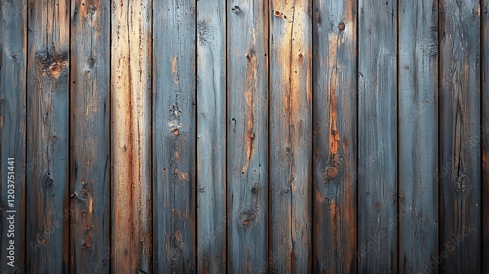 Rustic Weathered Wood Texture: Close-up view of a rustic wooden wall, showcasing the natural wear and tear of time with its diverse tones and textures, creating a background ideal for design projects. Rustic Weathered Wood Texture: Close-up view of a rustic wooden wall, showcasing the natural wear and tear of time with its diverse tones and textures, creating a background ideal for design projects.