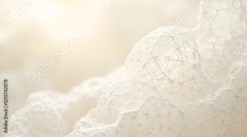 delicate ivory lace texture on a soft background