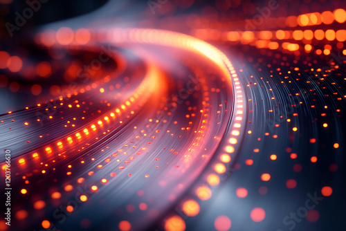 Wallpaper Mural Metamaterial Semiconductor: A Futuristic Vision of Advanced Material Science, Showcasing Intricate Patterns and a Vibrant, Metallic Aesthetic in a Sci-Fi Setting Torontodigital.ca