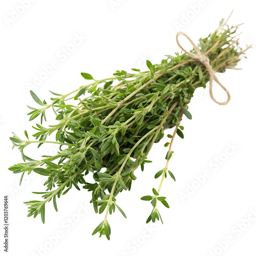 bunch of thyme isolated