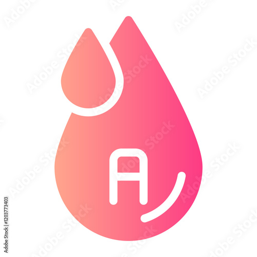 vitamin a gradient icon