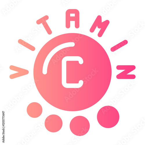 vitamin c gradient icon