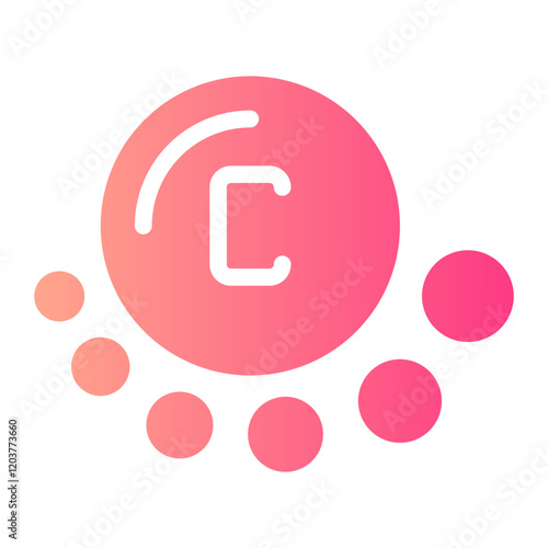 vitamin c gradient icon