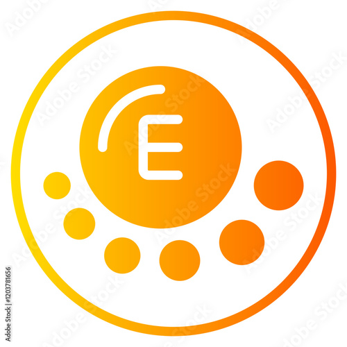 vitamin e gradient icon