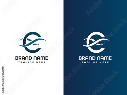 C letter logo design