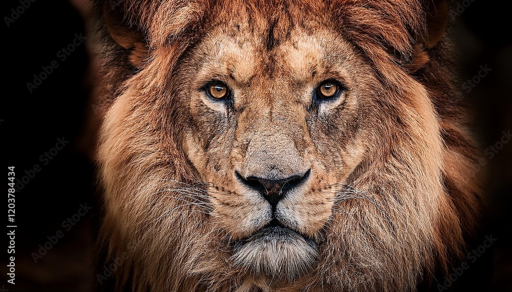 Fototapeta premium portrait of a lion