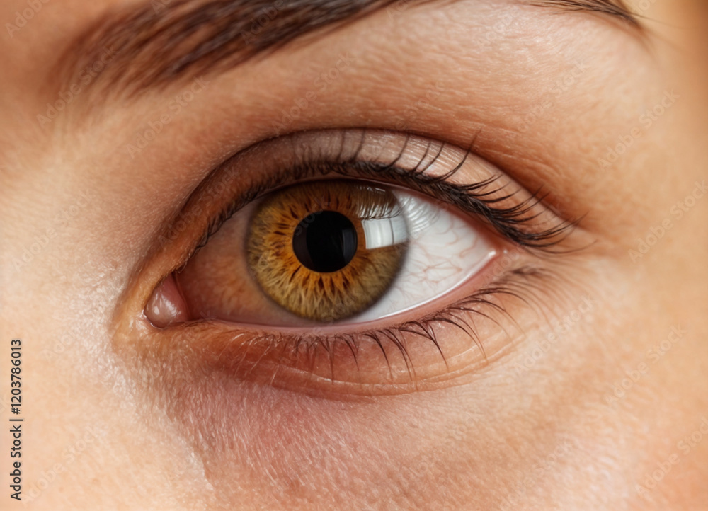 A series of captivating close-up shots of human eyes, showcasing hazel and brown irises with intricate textures, natural eyelashes, and stunning detail in light reflection. A series of captivating close-up shots of human eyes, showcasing hazel and brown irises with intricate textures, natural eyelashes, and stunning detail in light reflection.