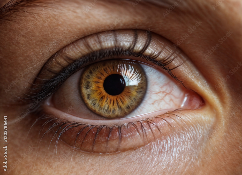 A series of captivating close-up shots of human eyes, showcasing hazel and brown irises with intricate textures, natural eyelashes, and stunning detail in light reflection. A series of captivating close-up shots of human eyes, showcasing hazel and brown irises with intricate textures, natural eyelashes, and stunning detail in light reflection.