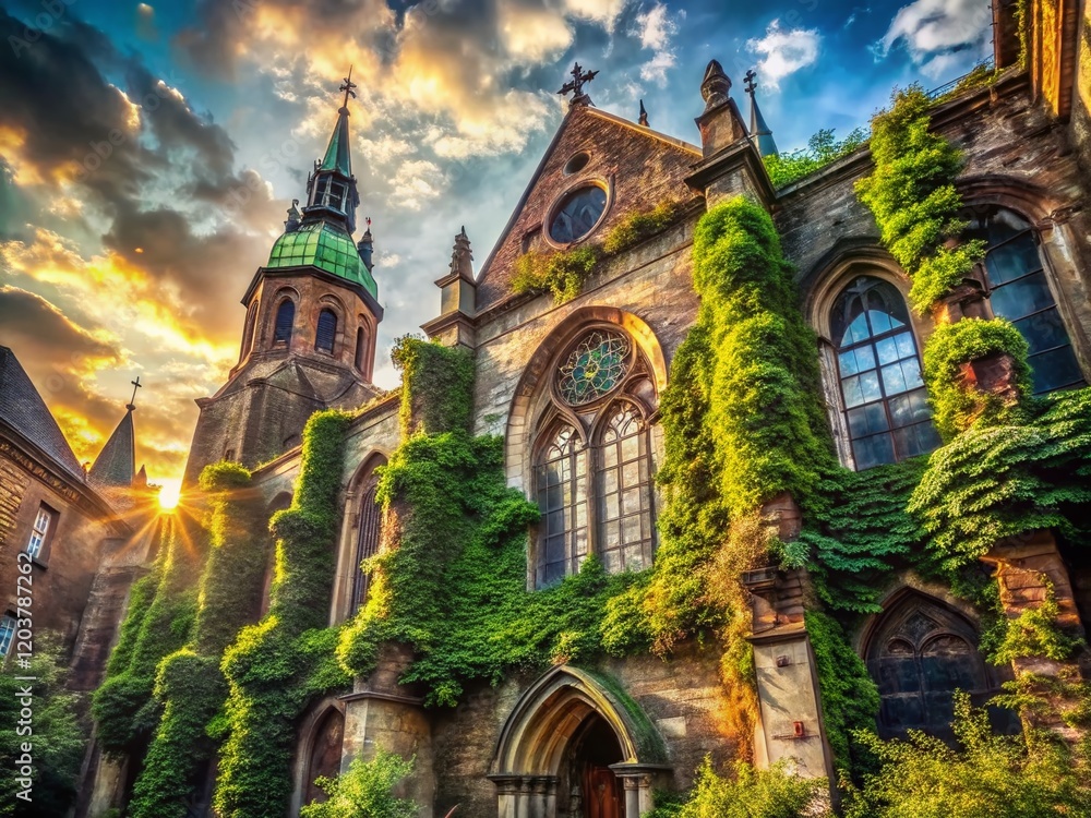 Obraz premium Lviv Cathedral: Urban Exploration Photography - Historic European Cityscape