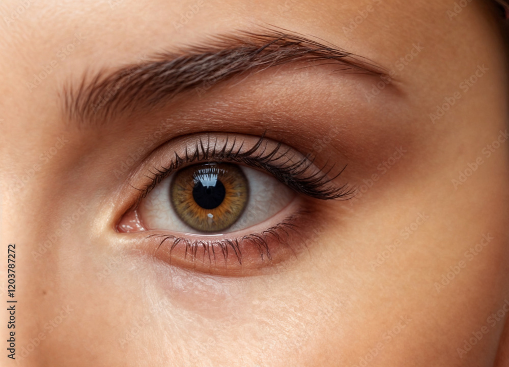 A series of captivating close-up shots of human eyes, showcasing hazel and brown irises with intricate textures, natural eyelashes, and stunning detail in light reflection. A series of captivating close-up shots of human eyes, showcasing hazel and brown irises with intricate textures, natural eyelashes, and stunning detail in light reflection.