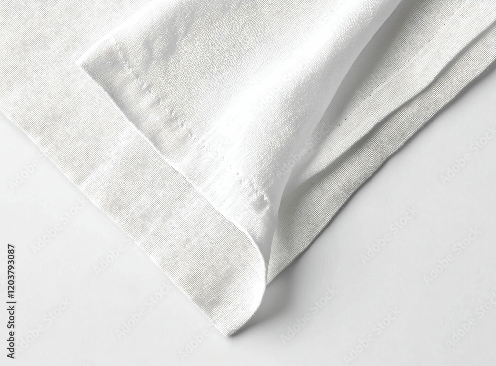 Obraz premium White Linen Texture
