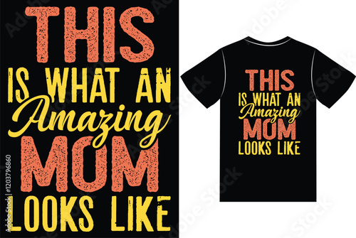 Mother day t shirt design