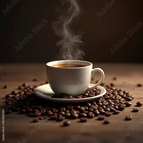 hot coffee
