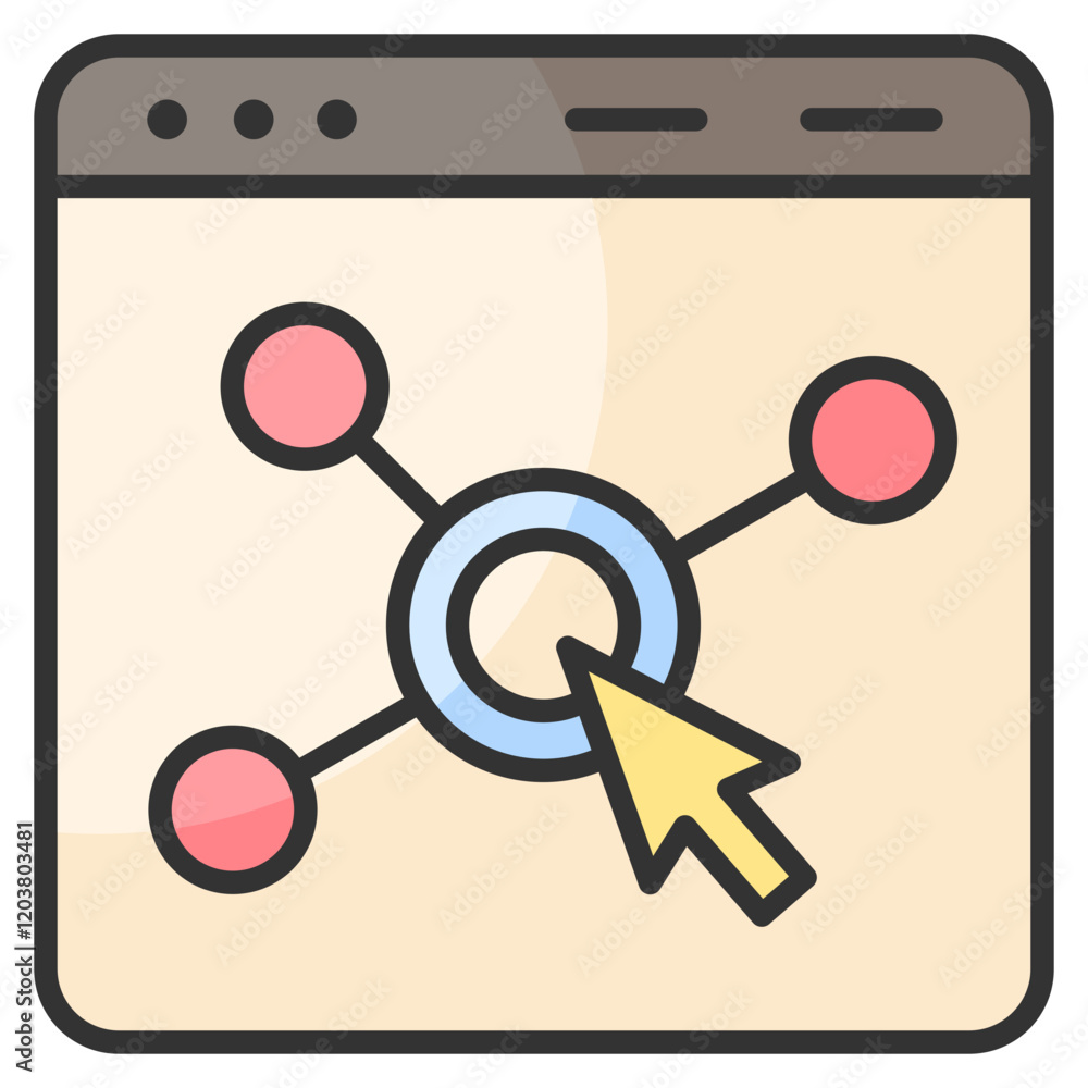 Interactive Icon Element For Design Interactive Icon Element For Design