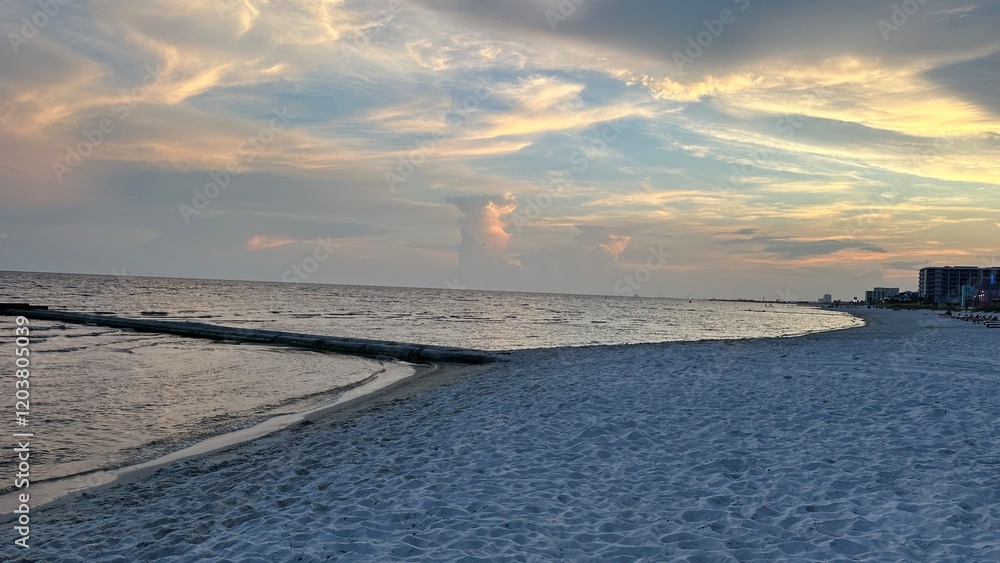 sunset on the beach sunset on the beach