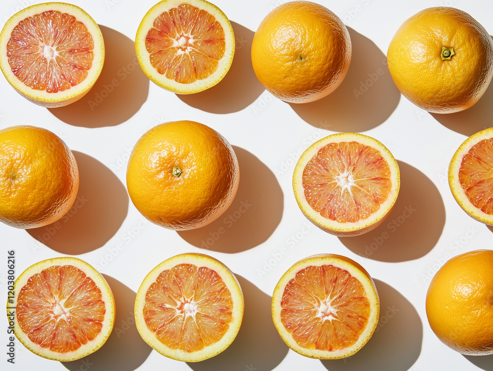 A group of plump oranges isolated against a clean white background,
A group of plump oranges isolated against a clean white background,
