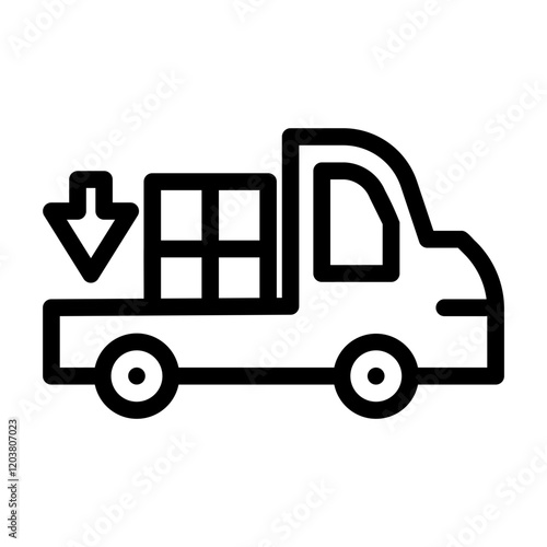 icons containing logistics, shipping, expeditions, cargo, delivery services, packages, goods