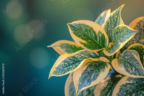 Delicate white succulent with intricate petals in soft light showcasing natur...