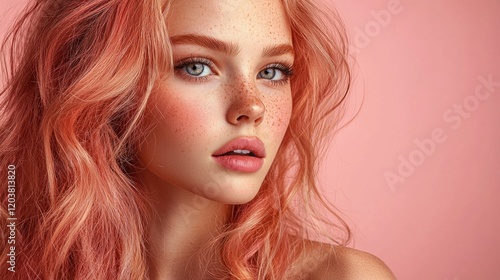 Portrait of a beautiful woman.