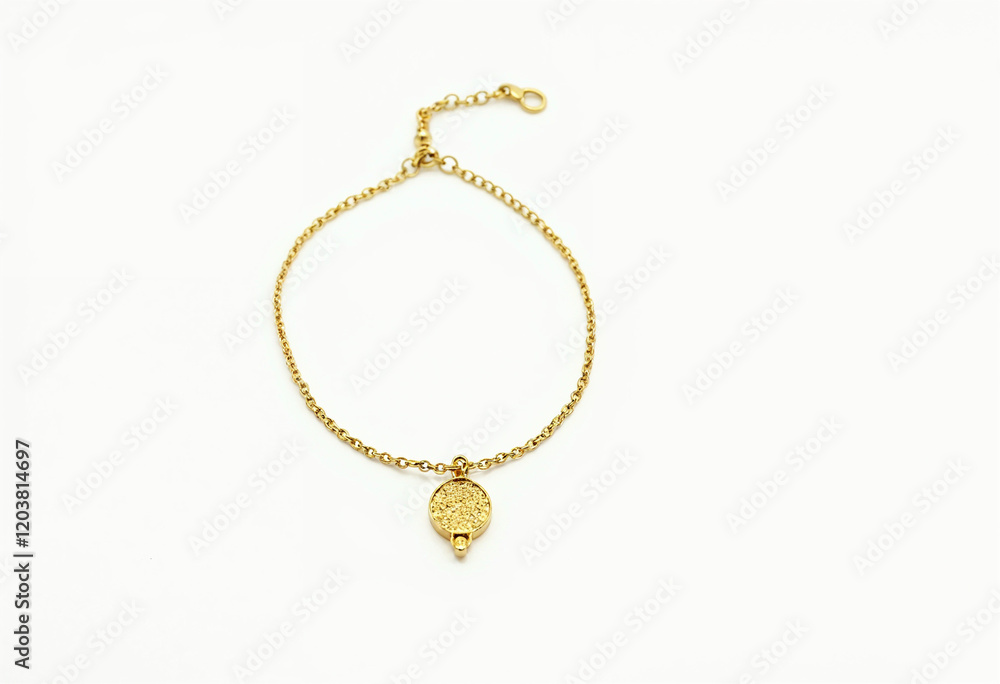 gold necklace isolated on white background gold necklace isolated on white background